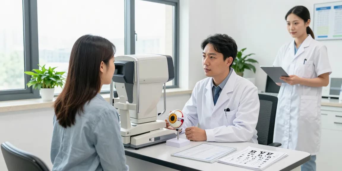 Eye care consultation at SNU Eye Clinic showcasing advanced treatments, https://snuseoulglobal.com.
