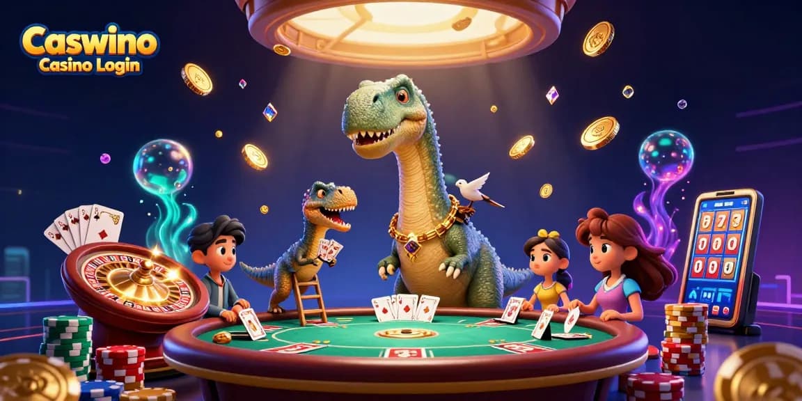 Engage with Caswino Casino Login through fun-filled gambling and great visuals
