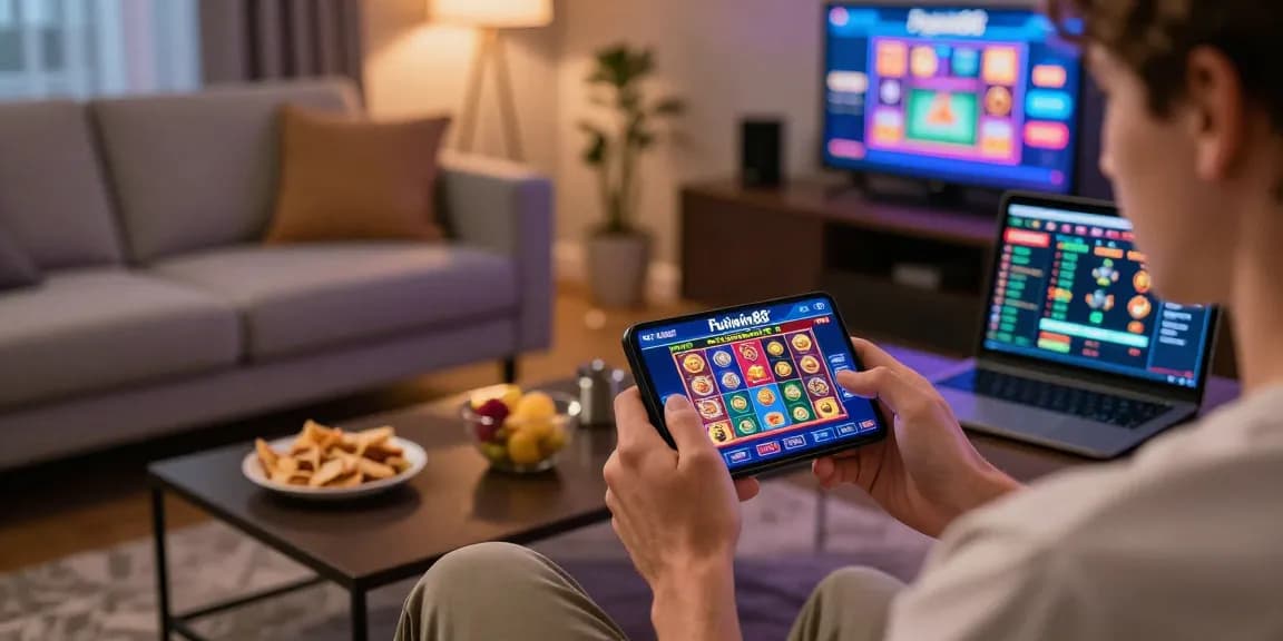 Pengalaman bermain di Fujiwin88 dengan antarmuka permainan slot yang menarik dalam suasana nyaman.