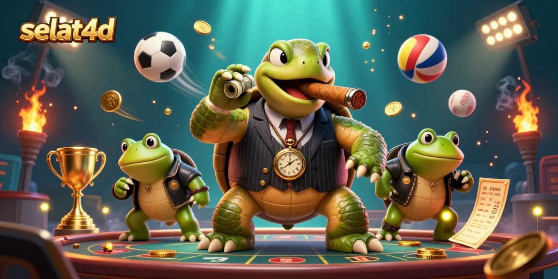 Experience thrill with selat4d as the snapping turtle and bullfrog enforcers dominate the casino scene.