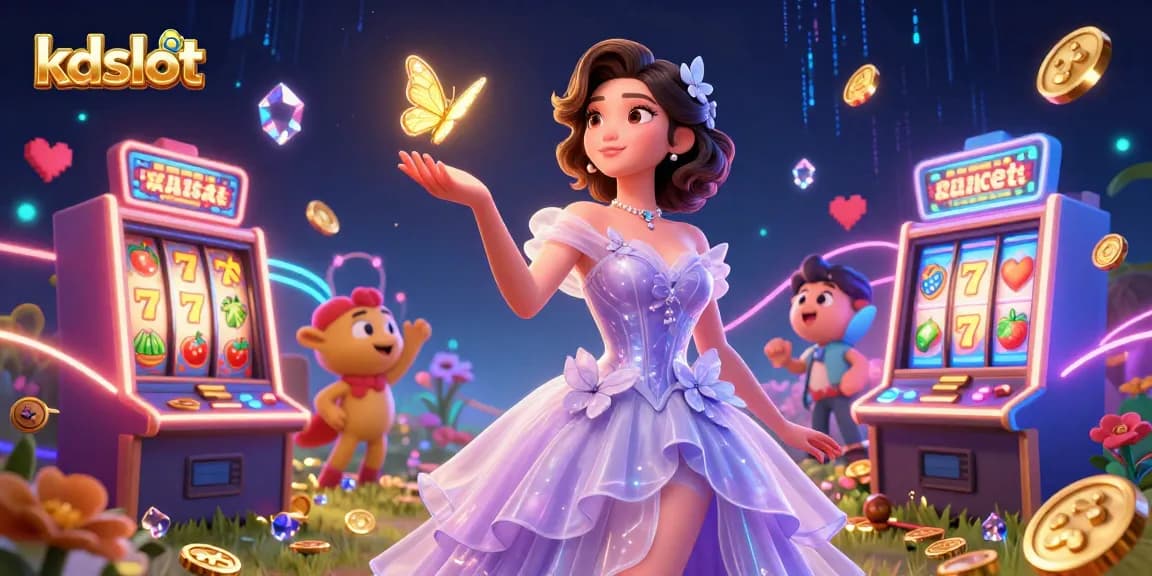 Experience thrilling gameplay with kdslot's vibrant slot machines and enchanting visuals.