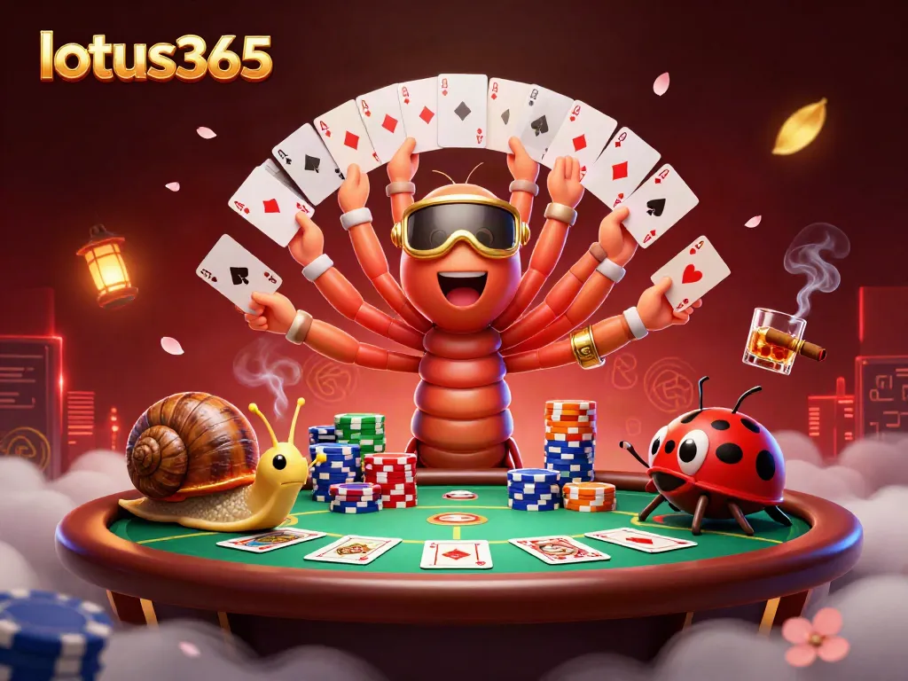 Engage with lotus365 betting action as millipede dealer and friends surround a bustling casino table.
