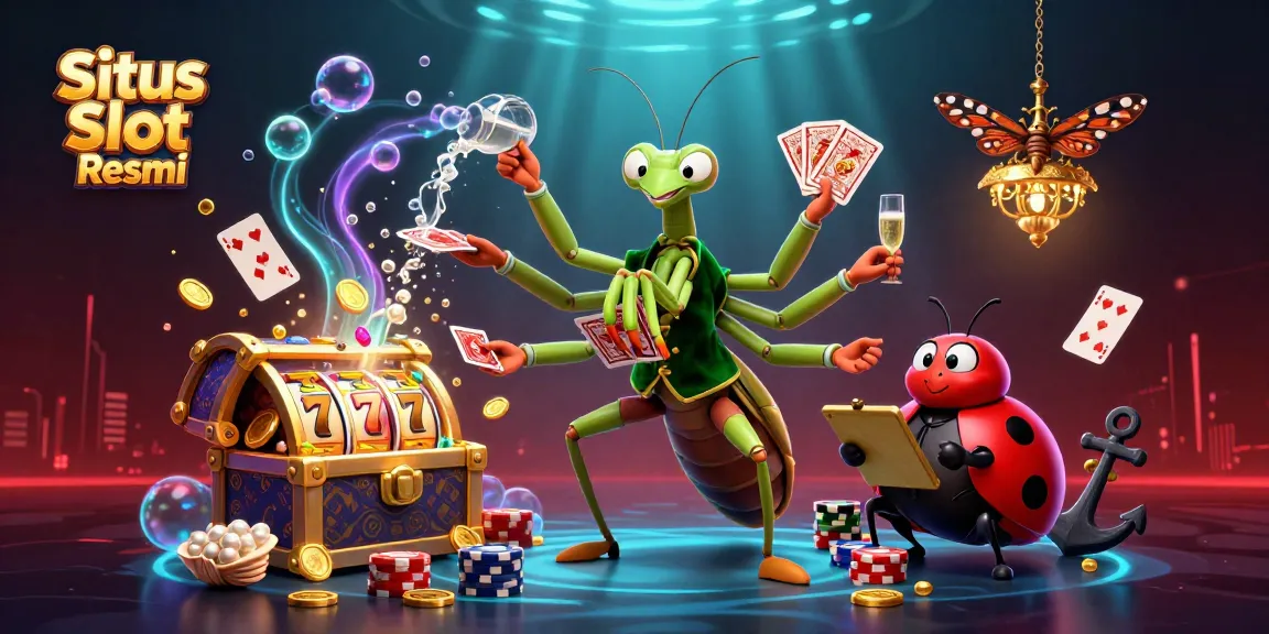 Menang di Situs Slot Resmi dengan gulungan slot dan jackpot yang berkilau, akurasi RTP tinggi