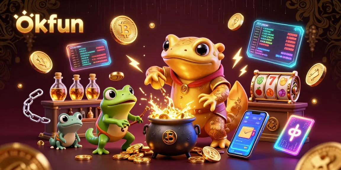 Experience the excitement of okfun while uncovering treasure in a vibrant casino scene.