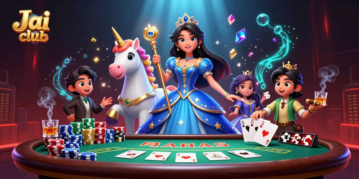 Experience the excitement at Jai club with this vibrant casino scene, alive with energy and dynamic poker action.
