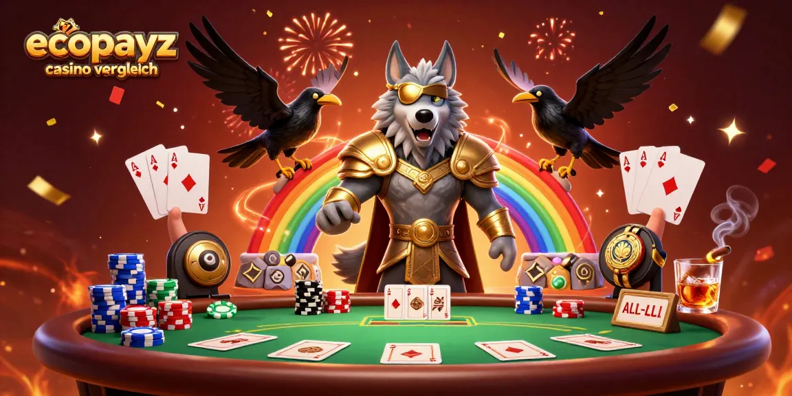 Win at ecopayz casino vergleich with Norse characters and dynamic gambling elements.