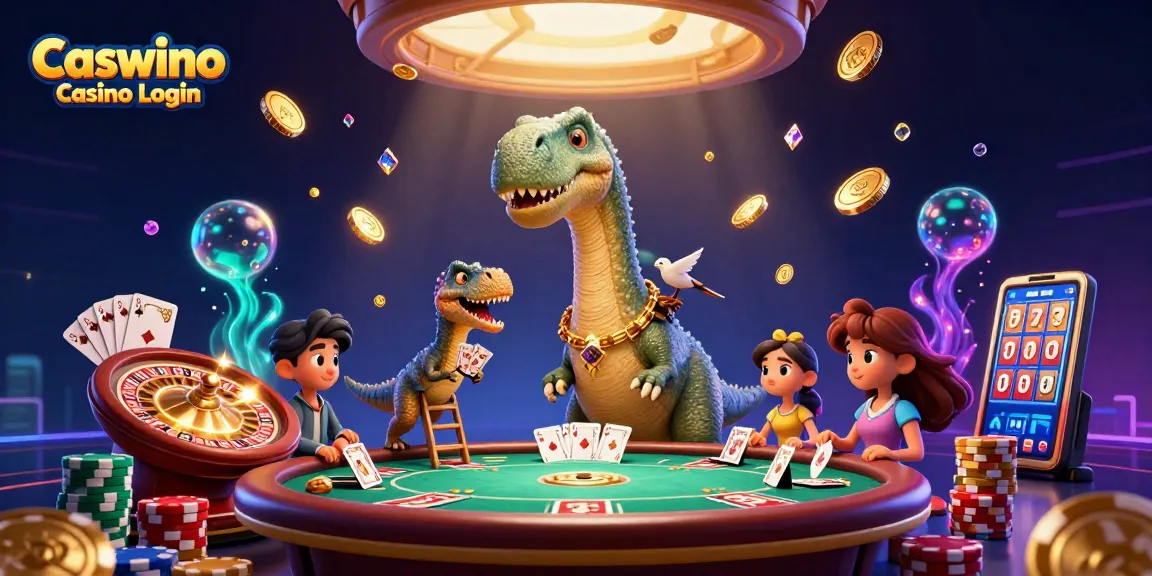 Engage with Caswino Casino Login through fun-filled gambling and great visuals