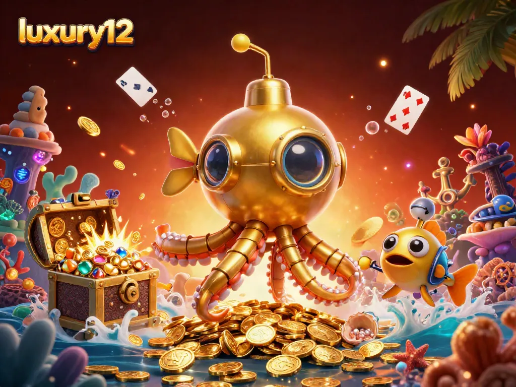 Menangkan pengalaman bermain dengan luxury12 di kasino mini bawah laut.