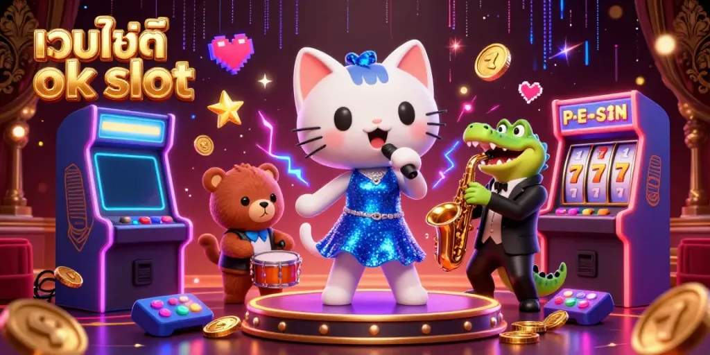 เล่นสล็อตออนไลน์สนุกสนานในเว็บไซต์ ok slot พร้อมบรรยากาศคาสิโนสุดหรู