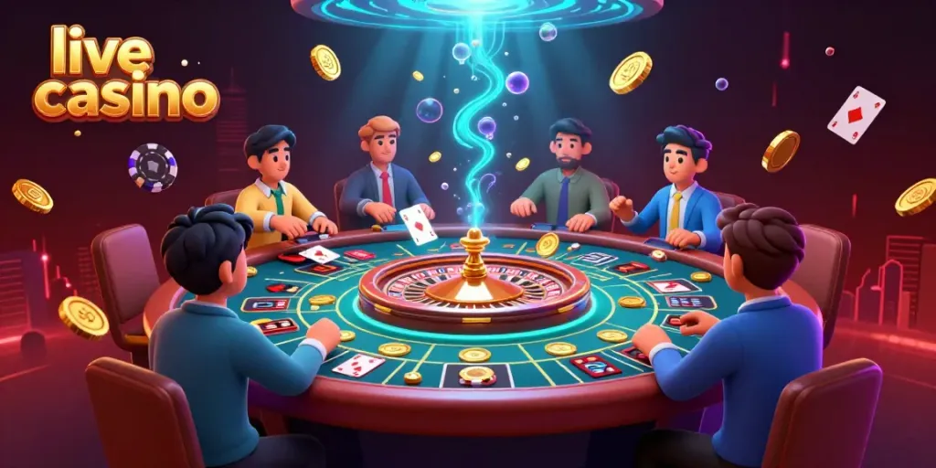 Menikmati pengalaman live casino dengan dealer langsung dan suasana interaktif pada platform GWP168.