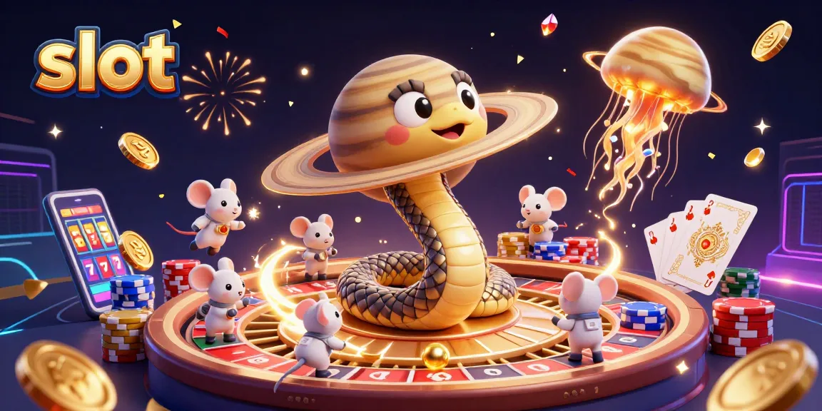 Spin the reels on exciting slot games featuring vibrant cosmic characters and dazzling winnings.