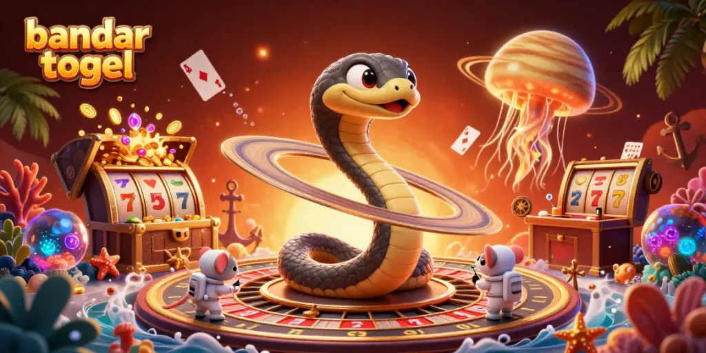 Menang besar di bandar togel dengan keberuntungan dari karakter luar angkasa