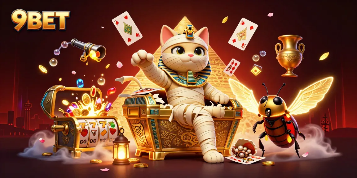 Engage in thrilling gameplay with 9BET's live casino atmosphere featuring dynamic characters.