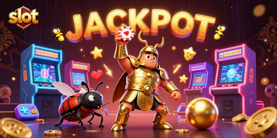 Putar slot dan beri peluang besar untuk menang dengan ilustrasi kasino yang menarik.