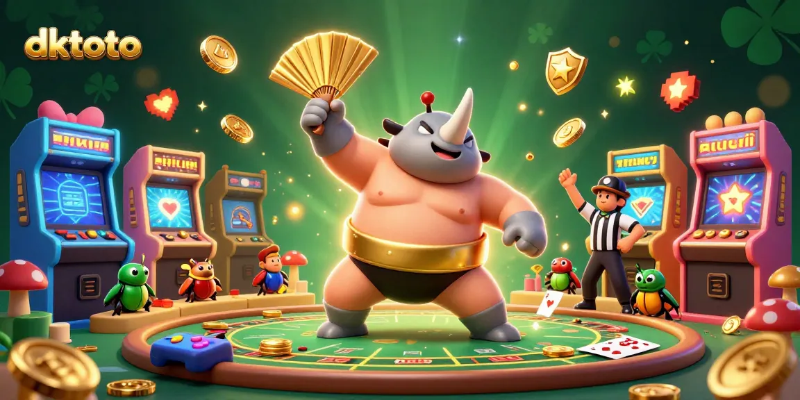 Win big with dktoto's exciting Baccarat live casino experience featuring vibrant characters and gaming elements.