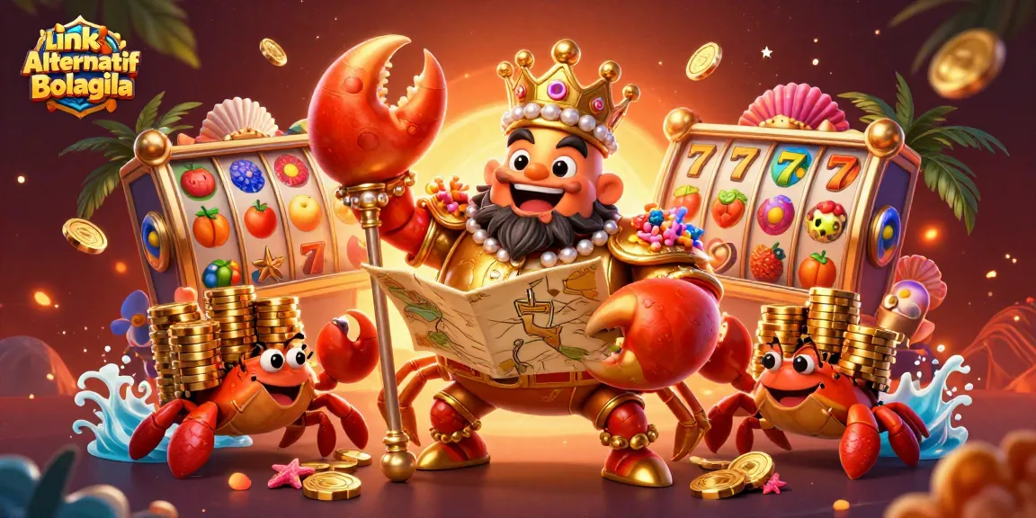 Mengklaim keuntungan dengan Link Alternatif Bolagila dalam slot gacor yang penuh warna dan simbol keberuntungan.