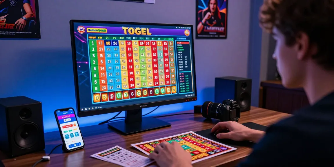 Engaging online gambling experience showcasing Pasaran Togel Terlengkap with vibrant lottery results on screen.
