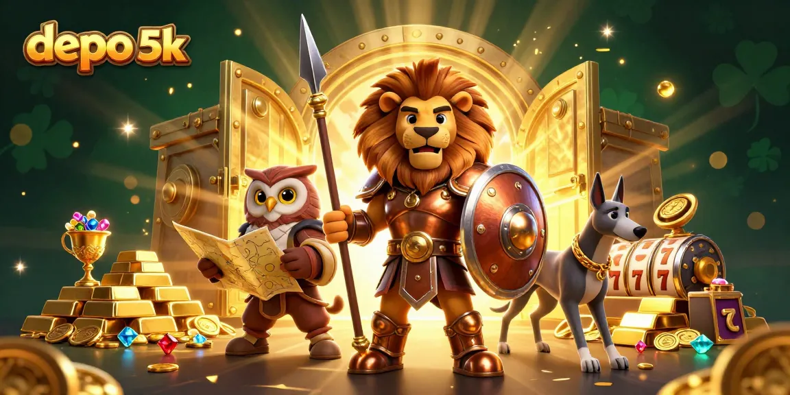Experience thrilling gameplay at depo 5k with winning jackpots amidst dazzling casino treasures.