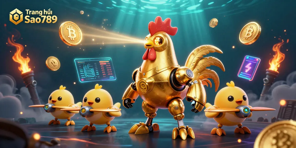 Engage in exciting gameplay at Trang chủ Sao789 with vibrant 3D casino elements all around.