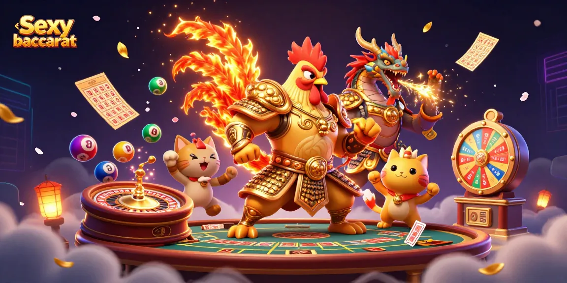 Engage in sexy baccarat action with fierce characters and a dynamic casino atmosphere.