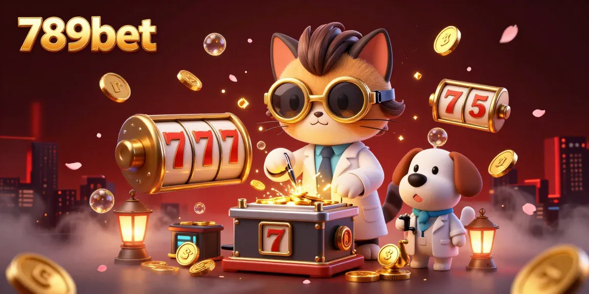 Experience thrilling casino excitement with 789bet's vibrant 3D illustration featuring dynamic slot games.