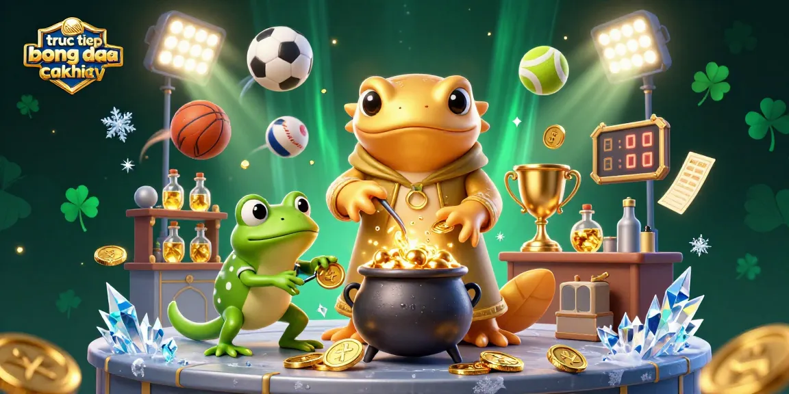 Engage with truc tiep bong da cakhia tv in a vibrant 3D sports betting landscape, featuring exciting gaming elements.