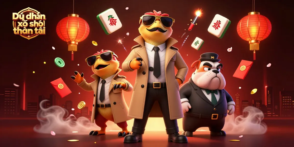 Dự đoán xổ số thần tài with animated raptors in a trench coat entering a casino, enhancing gaming excitement.