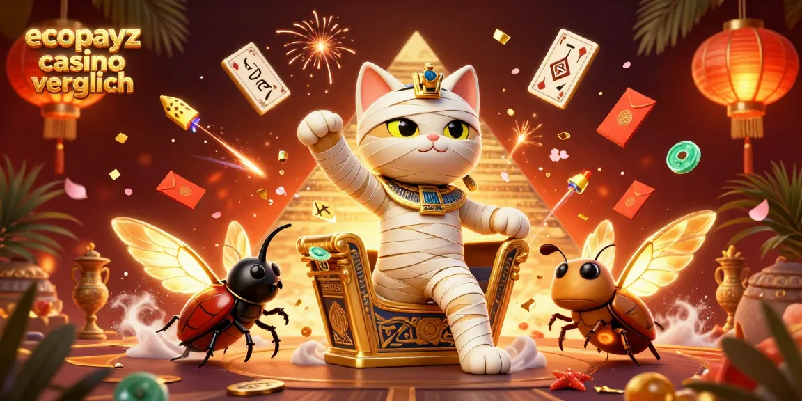 Experience the exciting ecopayz casino vergleich with dynamic characters and gaming elements in a vibrant scene.