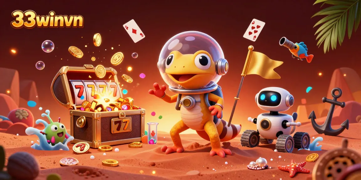 Spin the reels and win big at 33winvn with a vibrant Martian casino adventure!