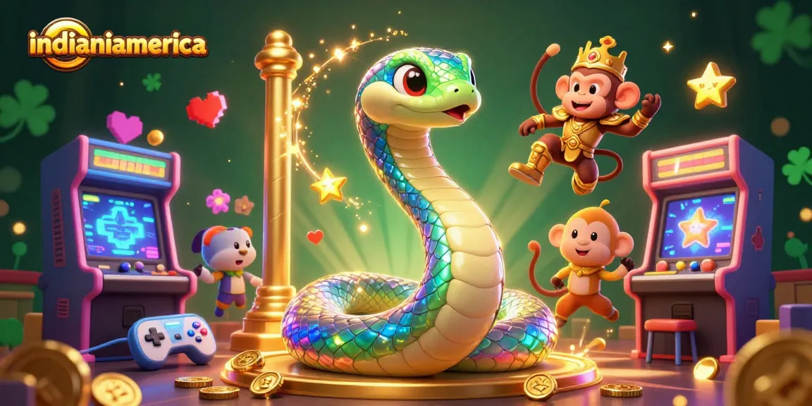 Engage with an exciting gaming experience as indiamerica introduces colorful characters and vibrant casino elements.
